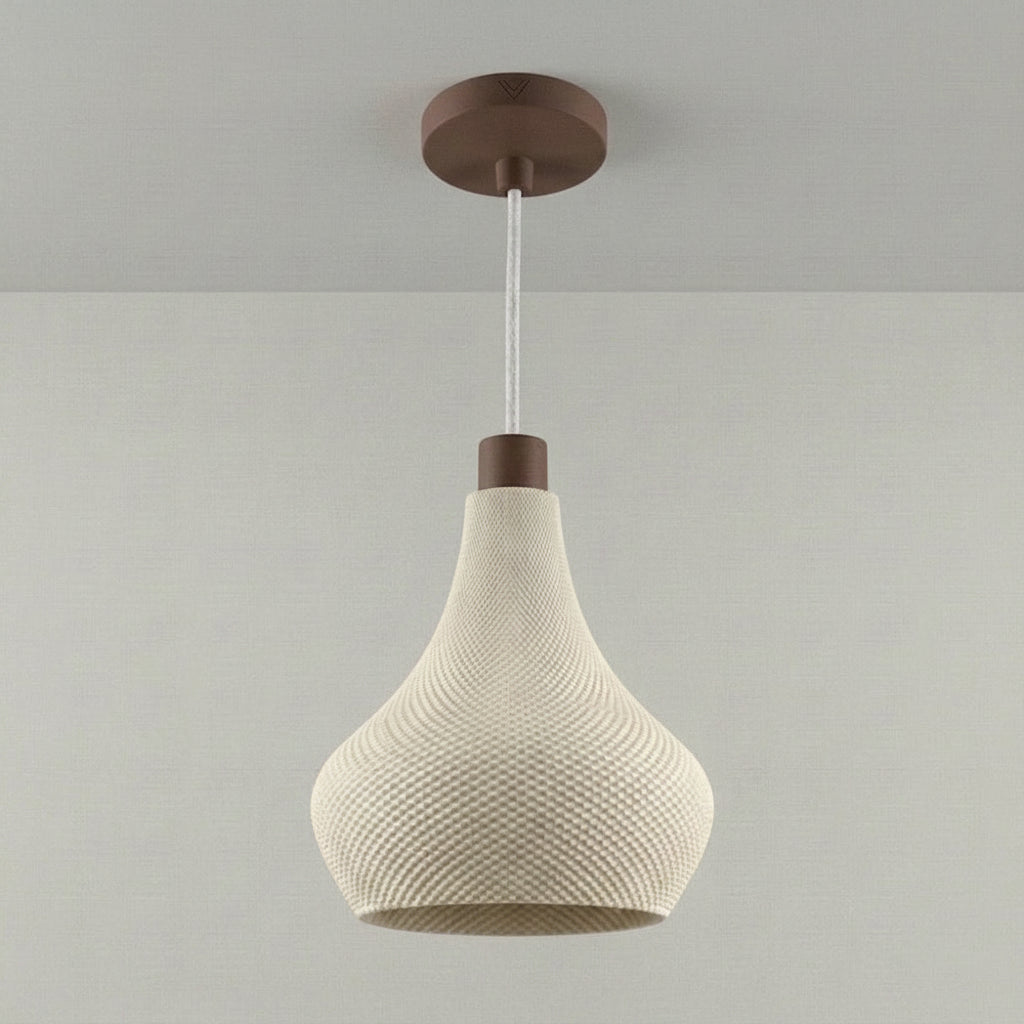 Lámpara de Techo Shizoku — encendida con luz cálida