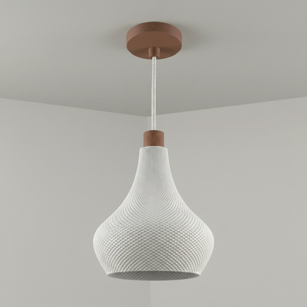 Lámpara de Techo Shizoku — iluminada en un salón