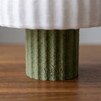 Lámpara de Mesa Honoka — detalle de la textura