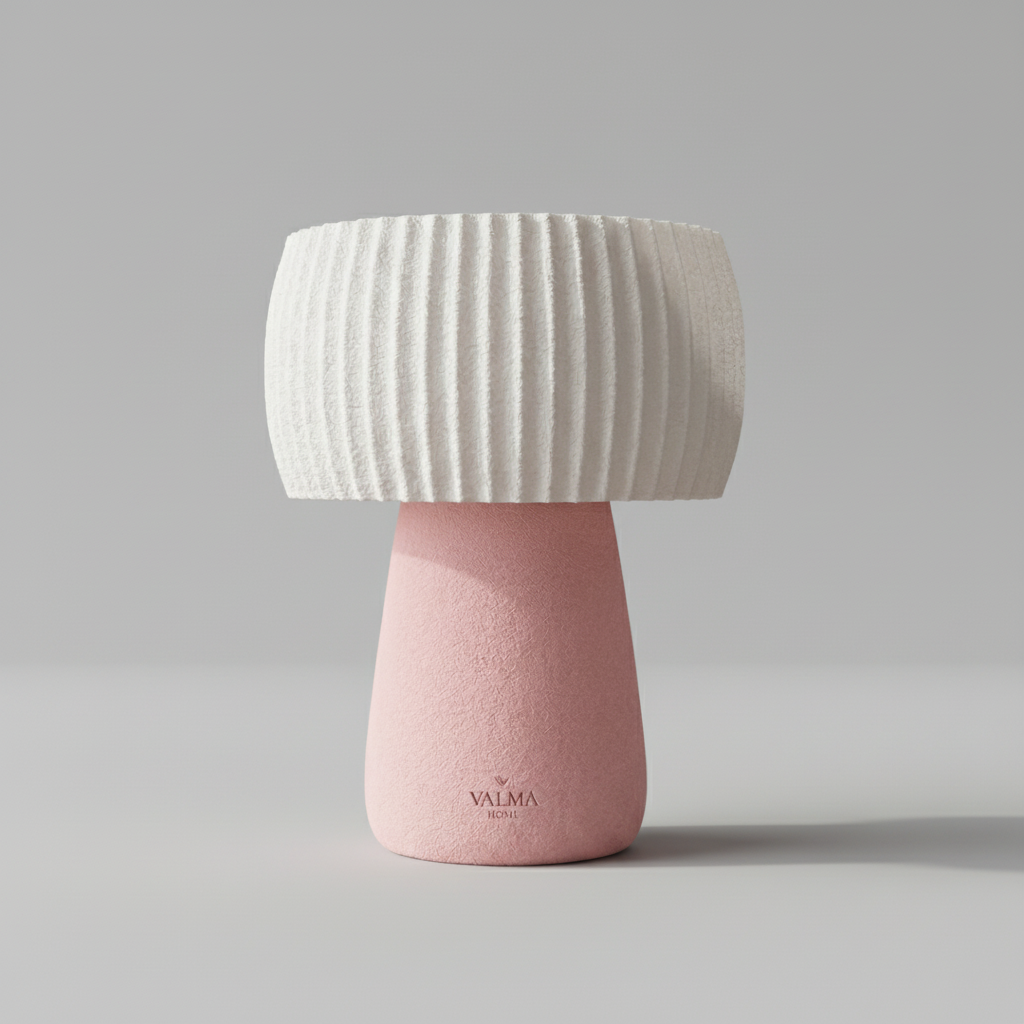Lámpara de Mesa Nikkō de Valma Home, fabricada en España