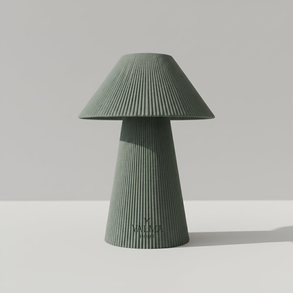Lámpara de Mesa Senkō — vista lateral